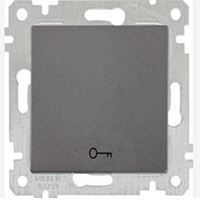 RİTA MEK TUŞ KAPI OTOMATİĞİ ANAHTARI(VİDALI) FÜME 1